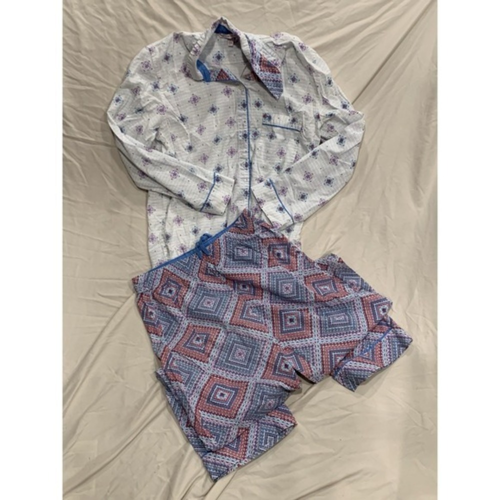 Victorias Secret  Y2K‎ The MAYFAIR Light Weight Pajama Set Pajamas XS